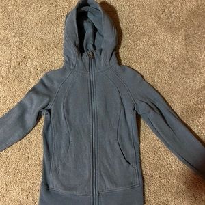 Blue Lululemon Scuba Jacket
